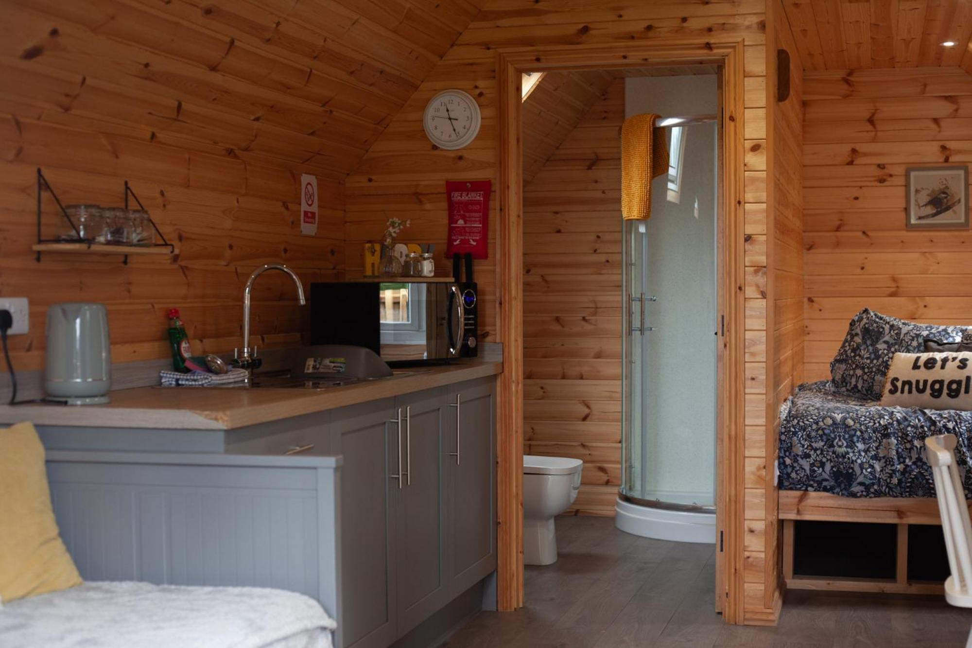 Wildflower Meadow Cabins Whitington Exterior foto